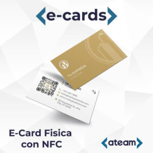 Tarjeta de presentación con NFC